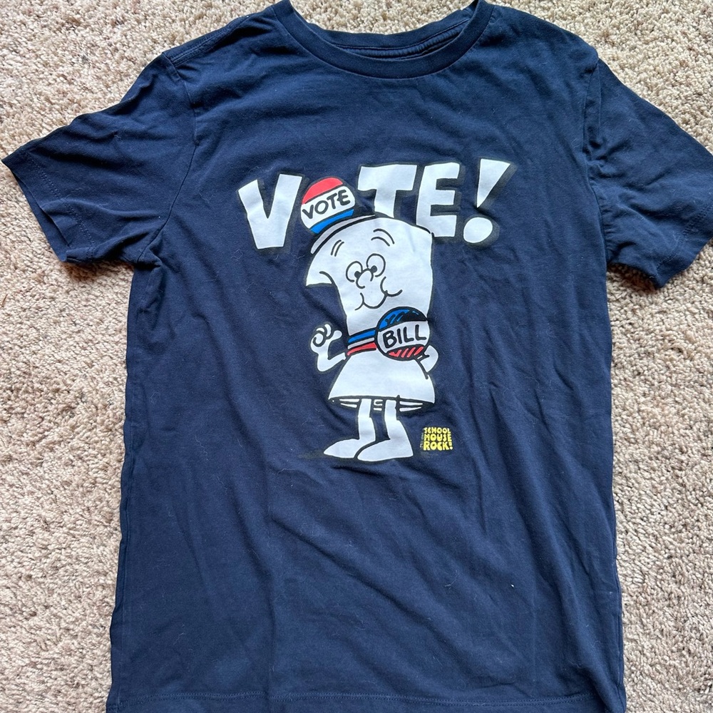 VOTE!  Old school - School House Rock kids tshirt